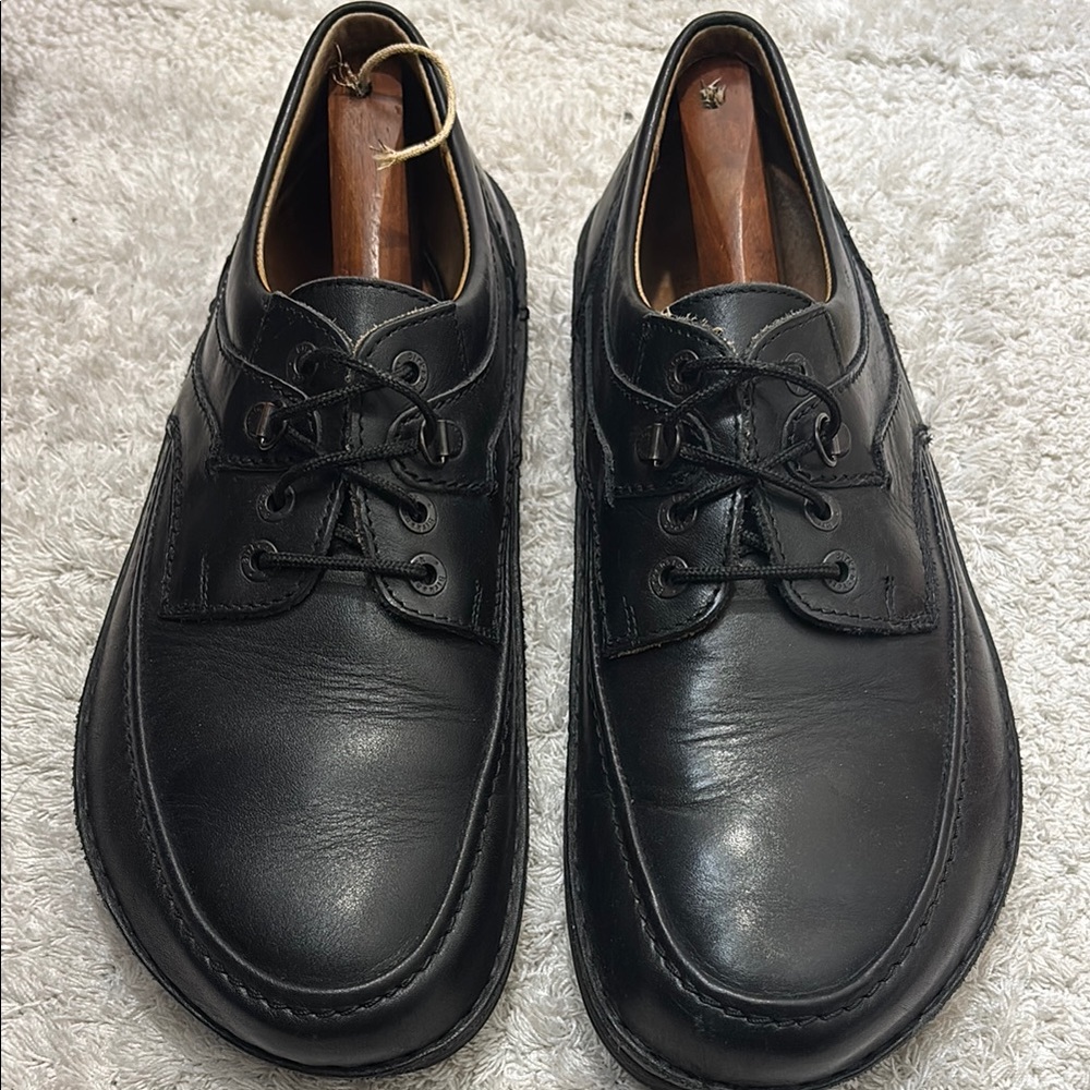 Men's Black Leather Shoes